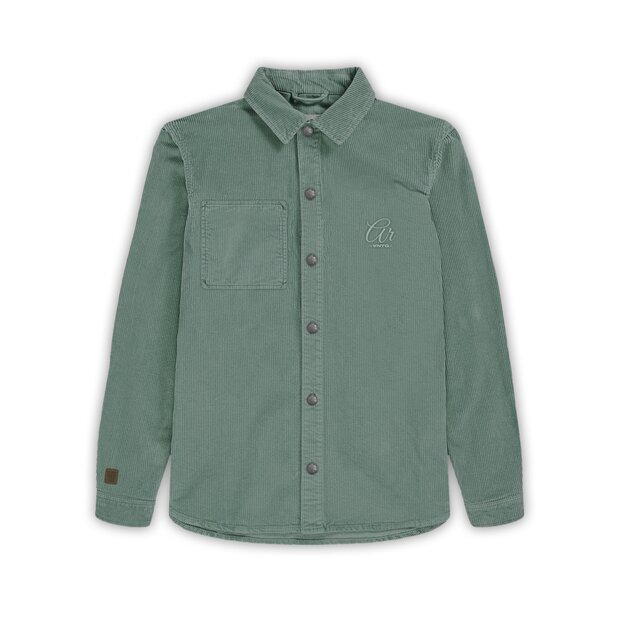 Arlows Vintage Vibes Cord Shirt Military Green